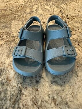 Igor Baby Blue Adjustable Buckle Sandals